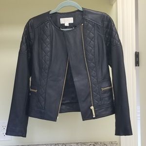 Michael Kors Leather Jacket NWT